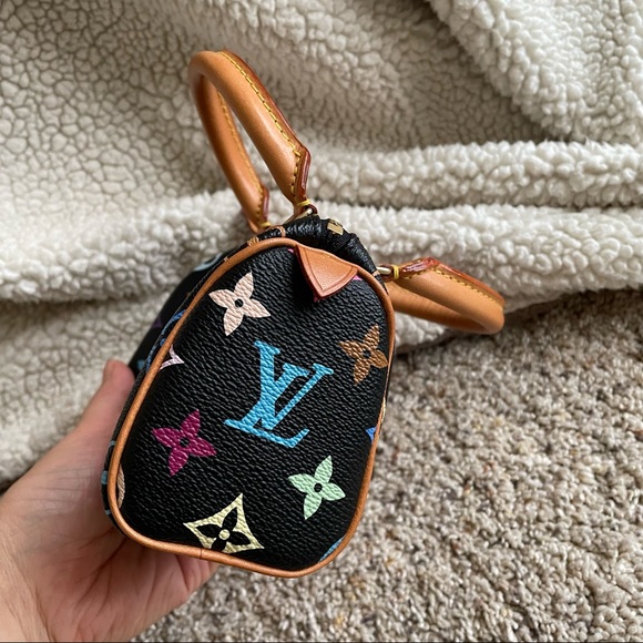 Louis Vuitton Multicolor Noir mini speedy - Picture 8 of 16